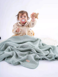 Quilted 4 Layers Muslin Blanket - BIG FRENCHIES