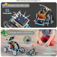 Solar Robot Kit Toys - # BOT&G522510003 - BIG FRENCHIES