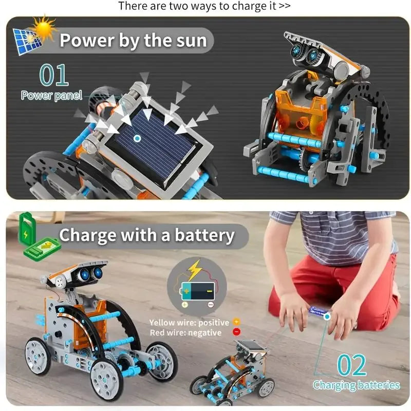 Solar Robot Kit Toys - # BOT&G522510003 - BIG FRENCHIES