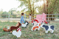 🐓 Farm Friends Rooster Piñata – Handcrafted Barnyard Party Decor for Birthdays, Baby Showers & Animal-Themed Celebrations - BIG FRENCHIES