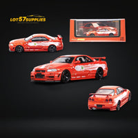 Fast Speed Nissan Skyline GT-R R34 Z-Tune 1:64