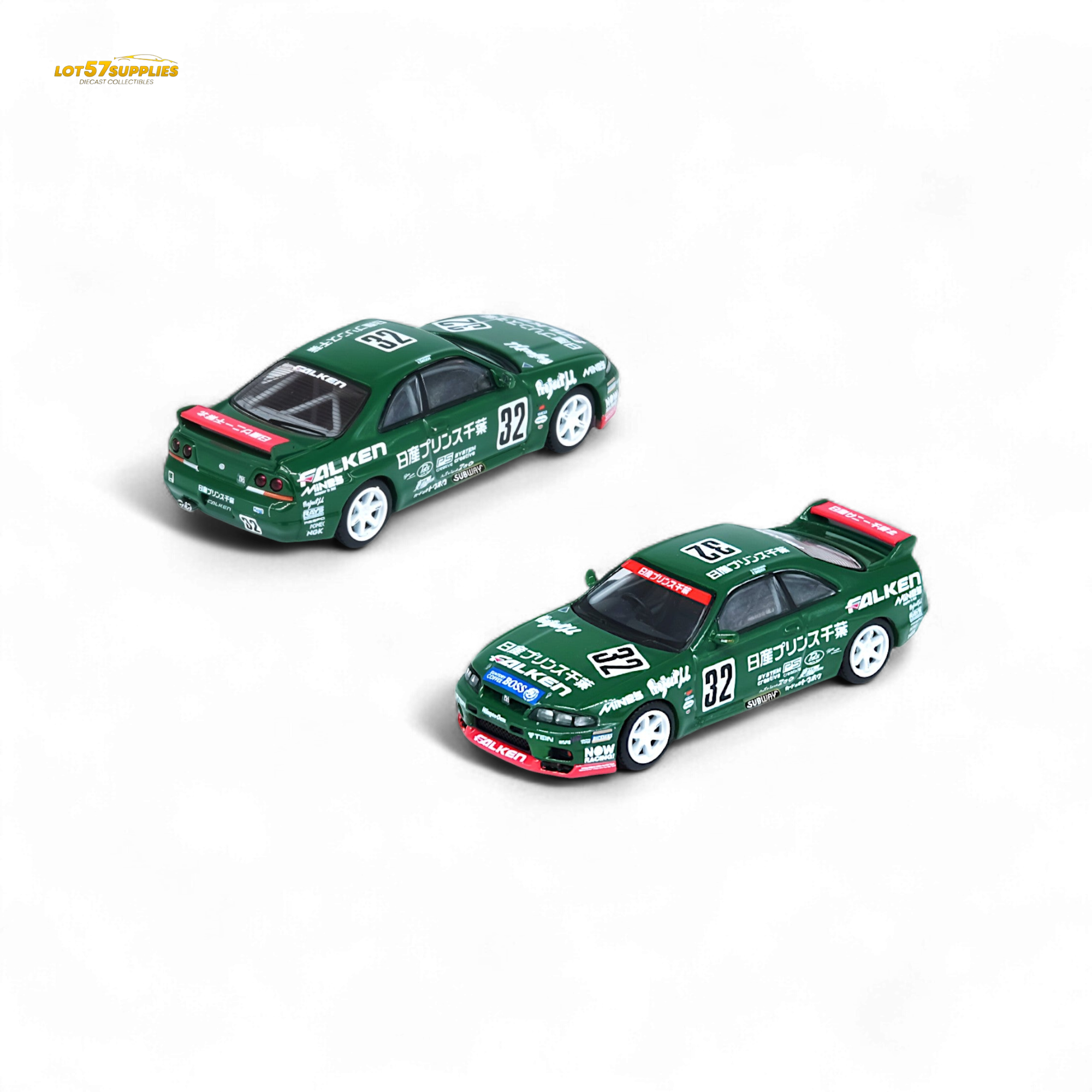 Inno64 Nissan Skyline GT-R R33 #32 Falken 1:64