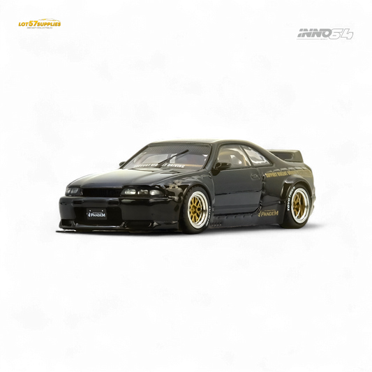 (Pre-Order) inno64 PANDEM GT-R (BCNR33) Black 1:64