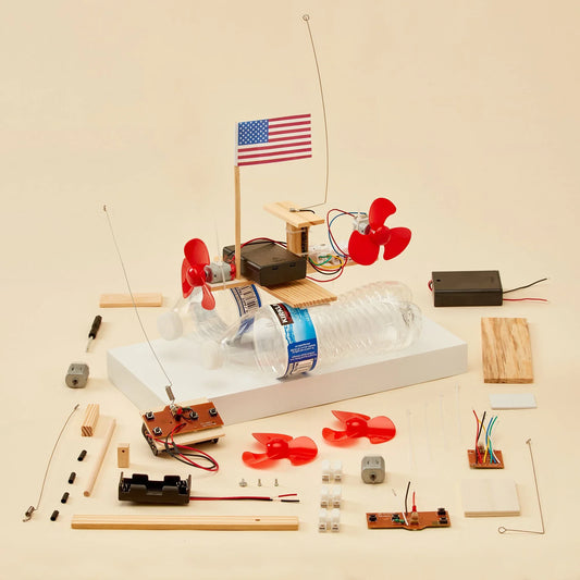 RC Propeller Boat DIY Kit, Educational STEM Toy - BIG FRENCHIES