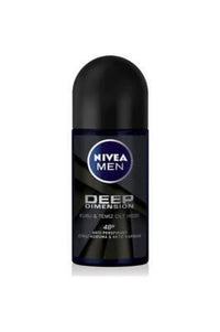 Nivea Men Deep Dimension Roll-On Deodorant 50ml - Long Lasting Protection for Men