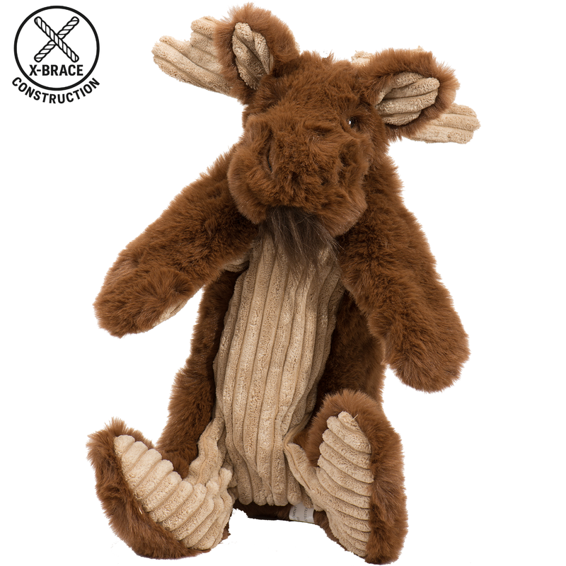 Maple Moose X-Brace™ Durable Plush Dog Toy - BIG FRENCHIES