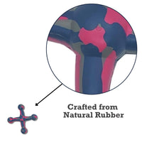 Natural Rubber Jack Dog Toy – Durable, Non-Toxic Chew Toy for Engaging Play and Enhanced Agility - BIG FRENCHIES