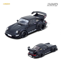 (Pre-Order) INNO64 RWB 964 Darth Vader Black Matt 1:64