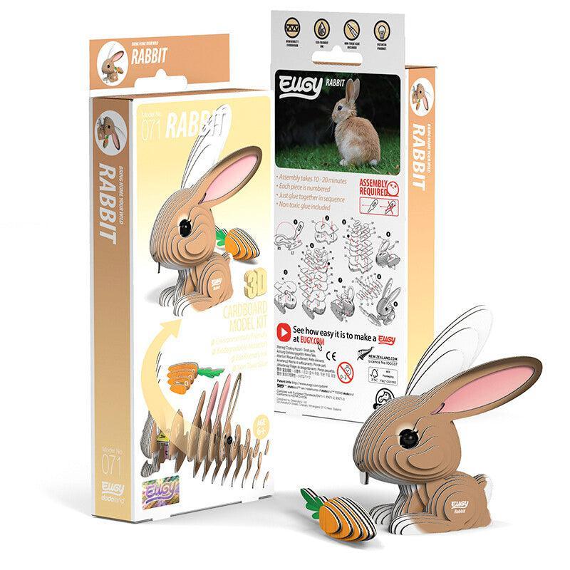 Rabbit 3D Cardboard Model Kit Eugy - BIG FRENCHIES