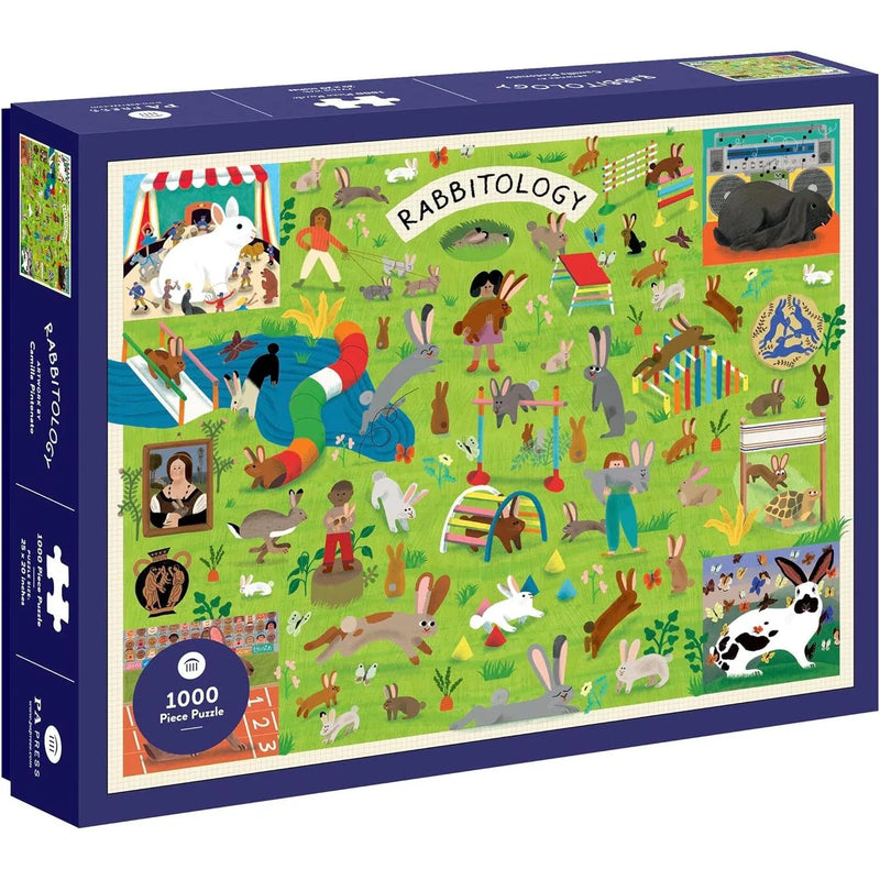Rabbitology 1000 Piece Jigsaw Puzzle PA Press - BIG FRENCHIES