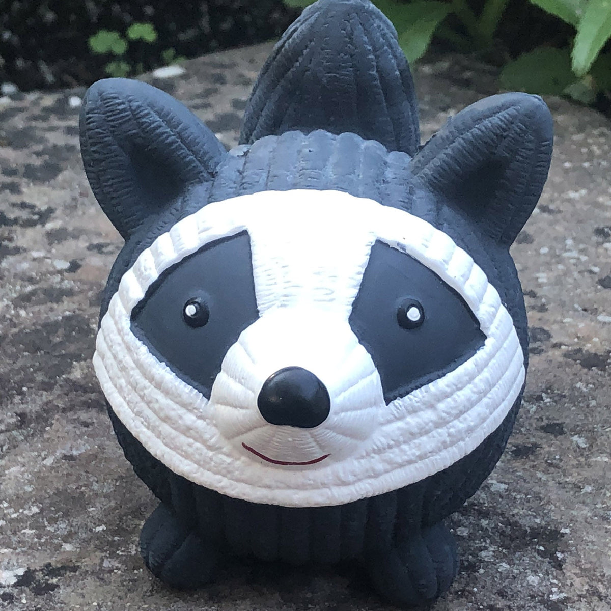 Reggie Raccoon Ruff-Tex® Latex Ball Dog Toy, Large - BIG FRENCHIES