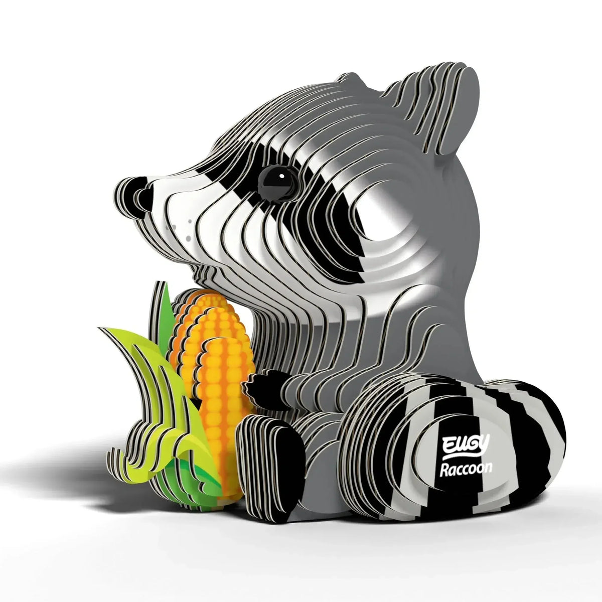 Raccoon 3D Cardboard Model Kit Eugy - BIG FRENCHIES