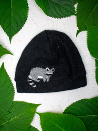 Raccoon Cashmere Hat - Child - BIG FRENCHIES