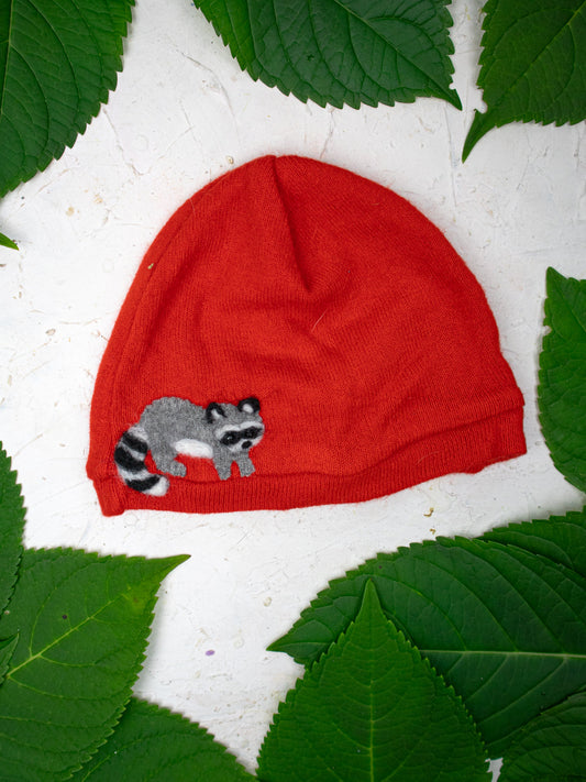 Raccoon Cashmere Hat - Child - BIG FRENCHIES