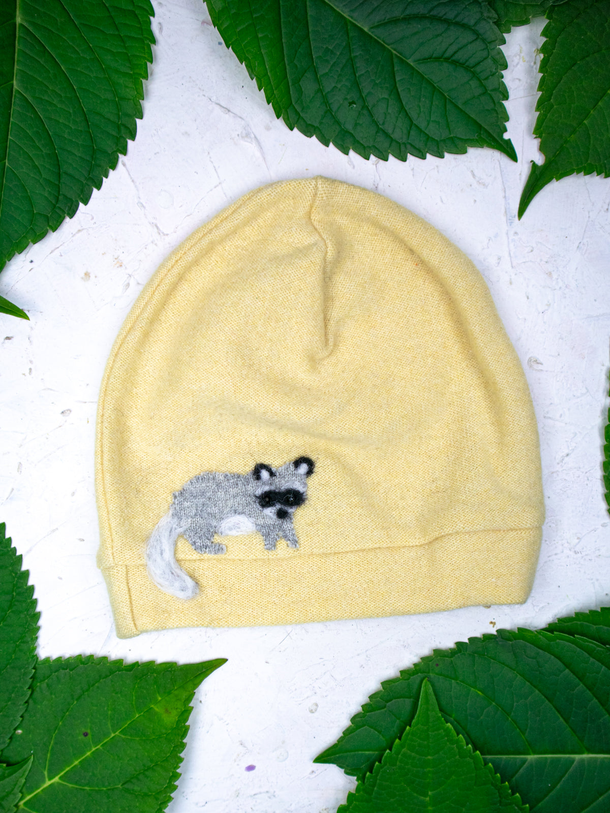 Raccoon Cashmere Hat - Child - BIG FRENCHIES