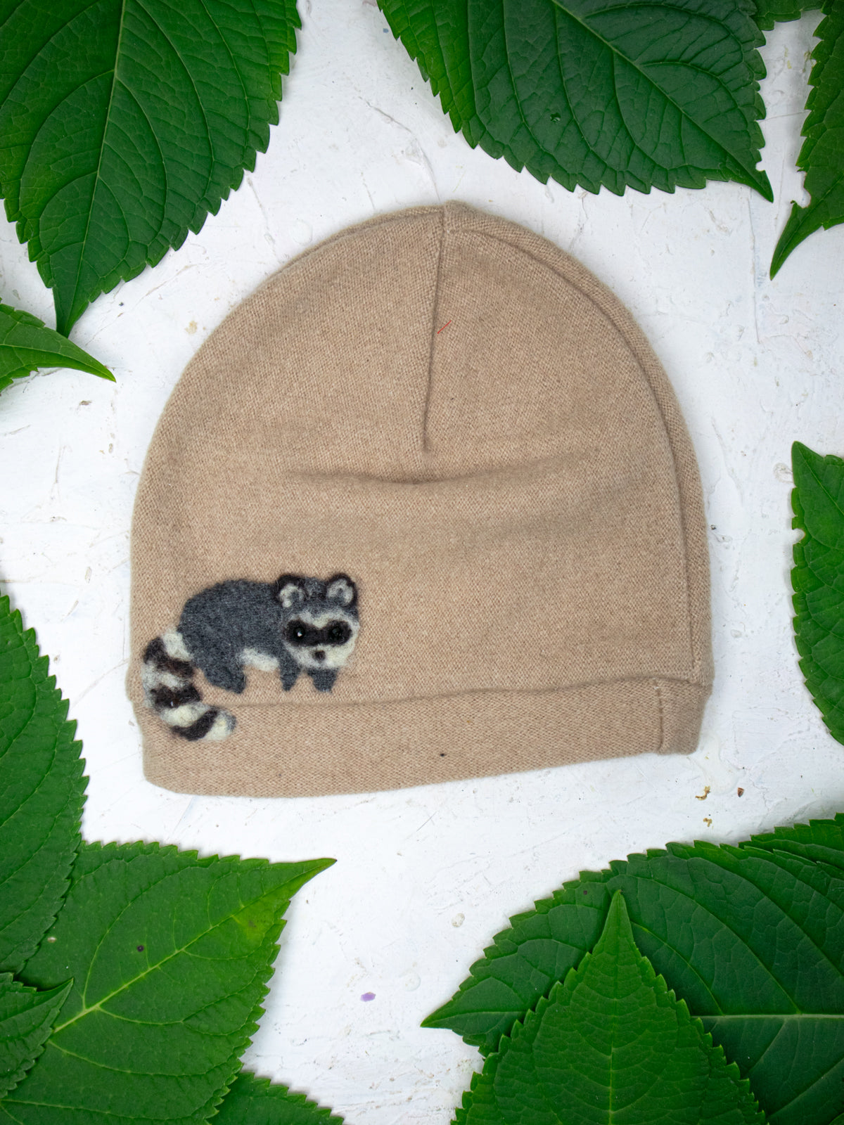 Raccoon Cashmere Hat - Toddler - BIG FRENCHIES