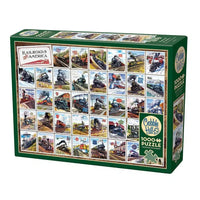 Railroads of America 1000 Piece Jigsaw Puzzle Cobble Hill - BIG FRENCHIES