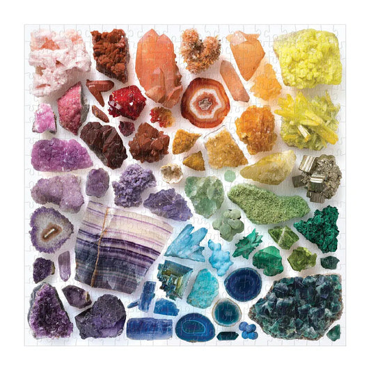 Rainbow Crystals 500 Piece Jigsaw Puzzle Galison
