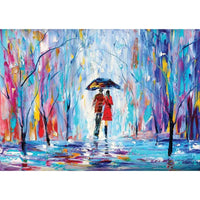 Rainy Love 1000 Piece Jigsaw Puzzle Enjoy