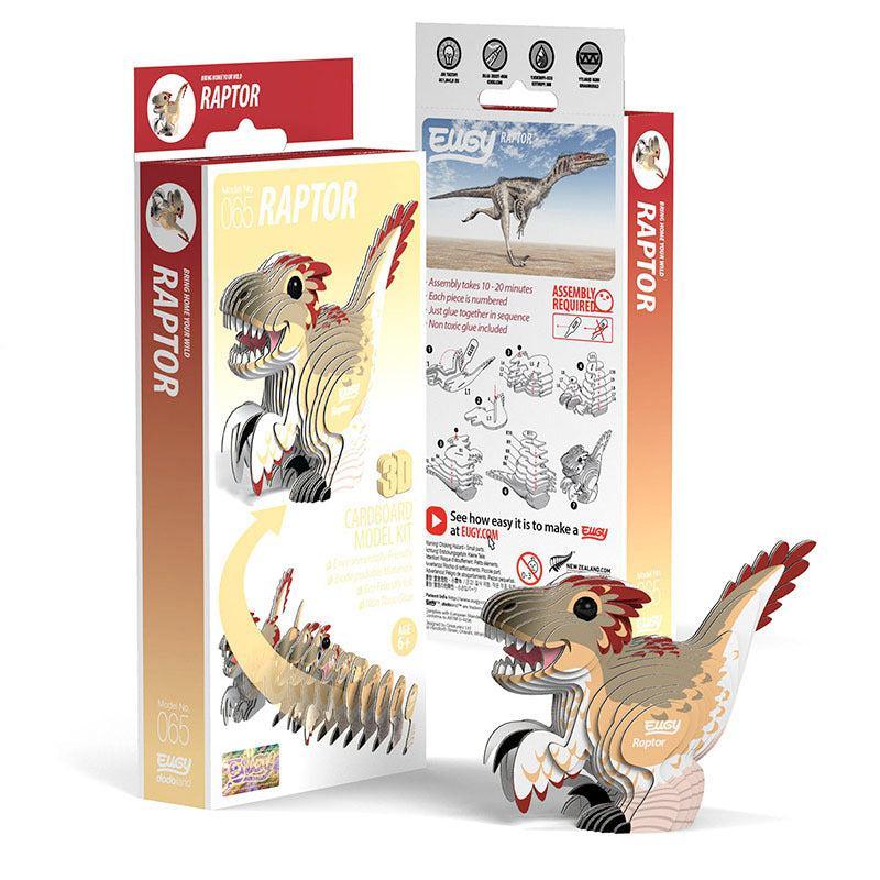 Raptor 3D Cardboard Model Kit Eugy - BIG FRENCHIES