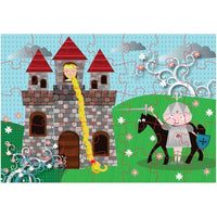 Rapunzel 48 Piece Jigsaw Puzzle Purple Cow