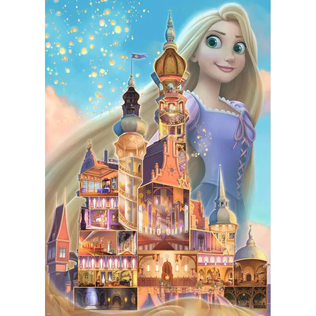 Rapunzel "Disney Castle Collection" 1000 Piece Jigsaw Puzzle Ravensburger - BIG FRENCHIES
