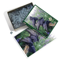 Raven Rendezvous 1000 Piece Jigsaw Puzzle Cobble Hill - BIG FRENCHIES