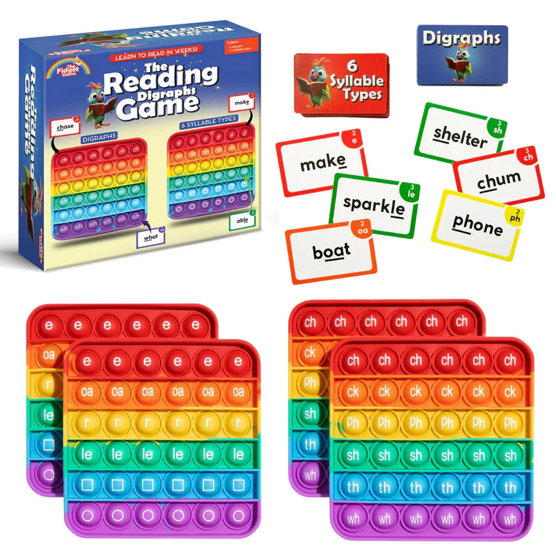 The Reading Digraphs Game - BIG FRENCHIES