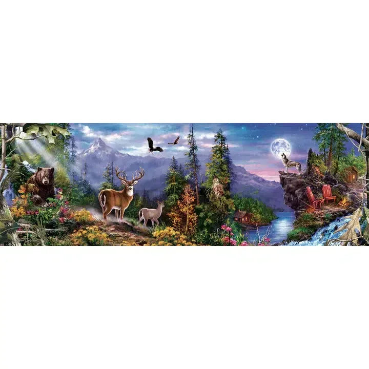 Realtree 1000 Piece Panoramic Jigsaw Puzzle MasterPieces - BIG FRENCHIES