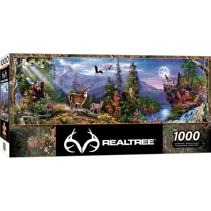 Realtree 1000 Piece Panoramic Jigsaw Puzzle MasterPieces - BIG FRENCHIES