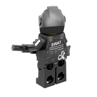 SWAT Lieutenant - Custom Minifig - Made Using LEGO® Parts