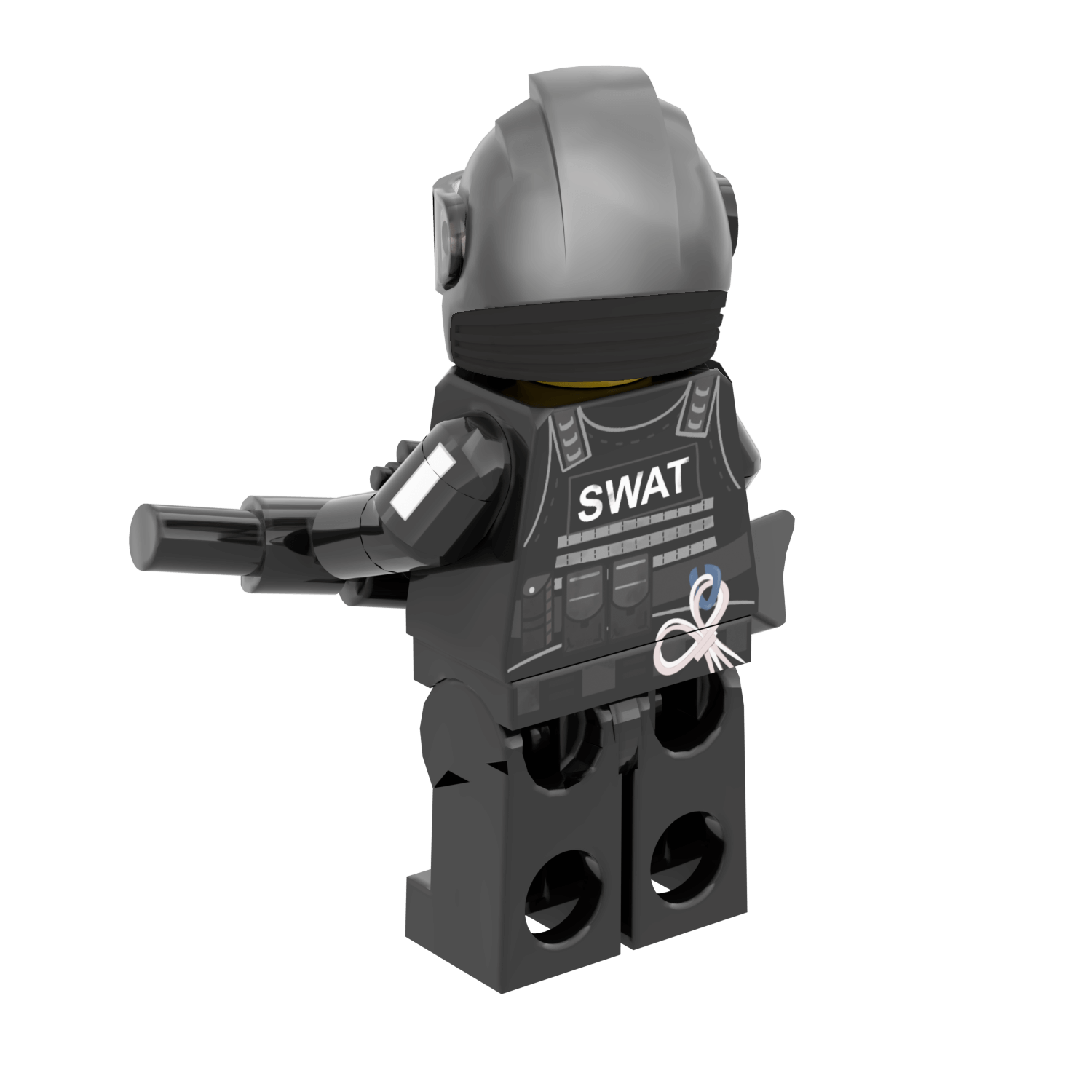 SWAT Lieutenant - Custom Minifig - Made Using LEGO® Parts