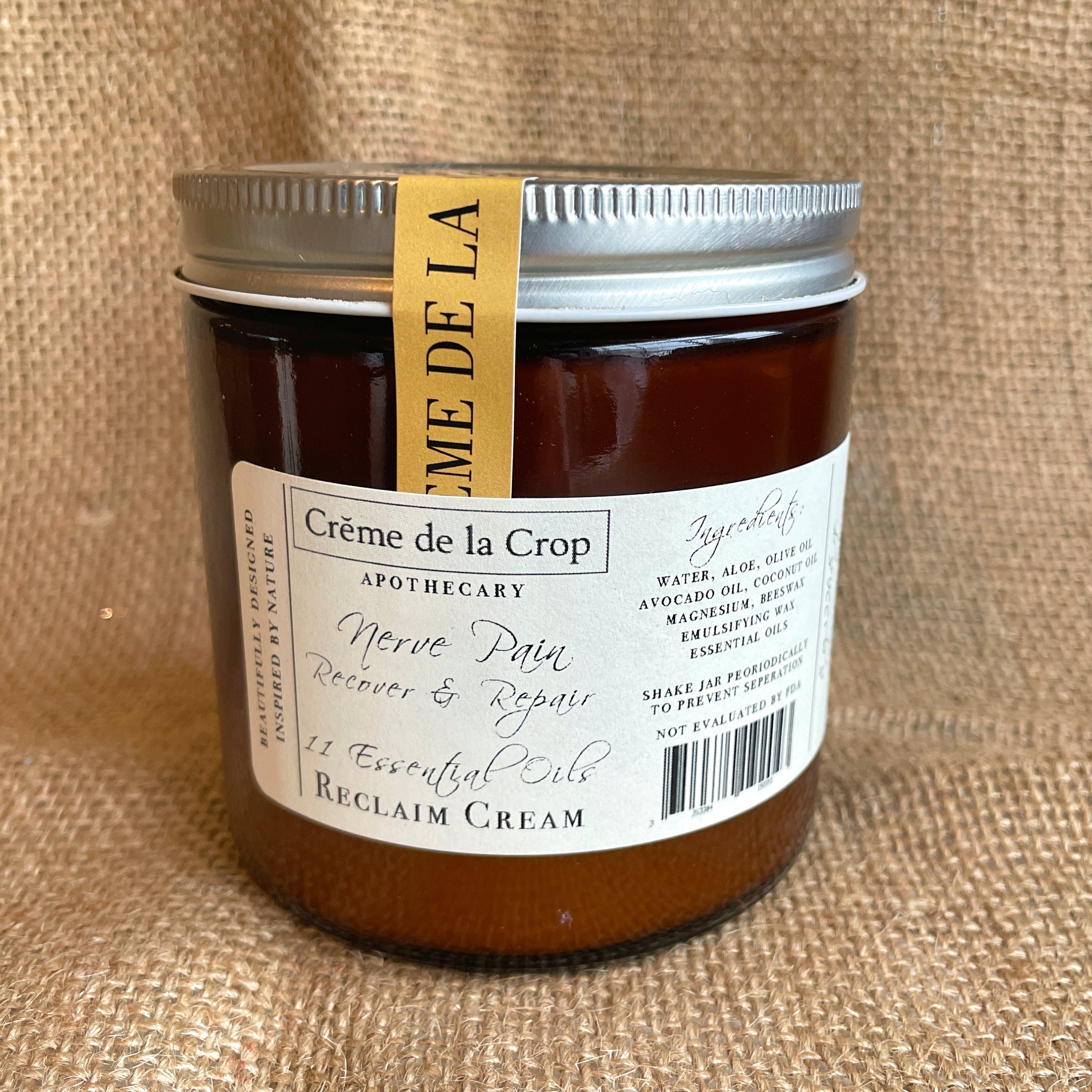 Skin Cream - "Reclaim," Nerve Pain Recover and Repair - BIG FRENCHIES