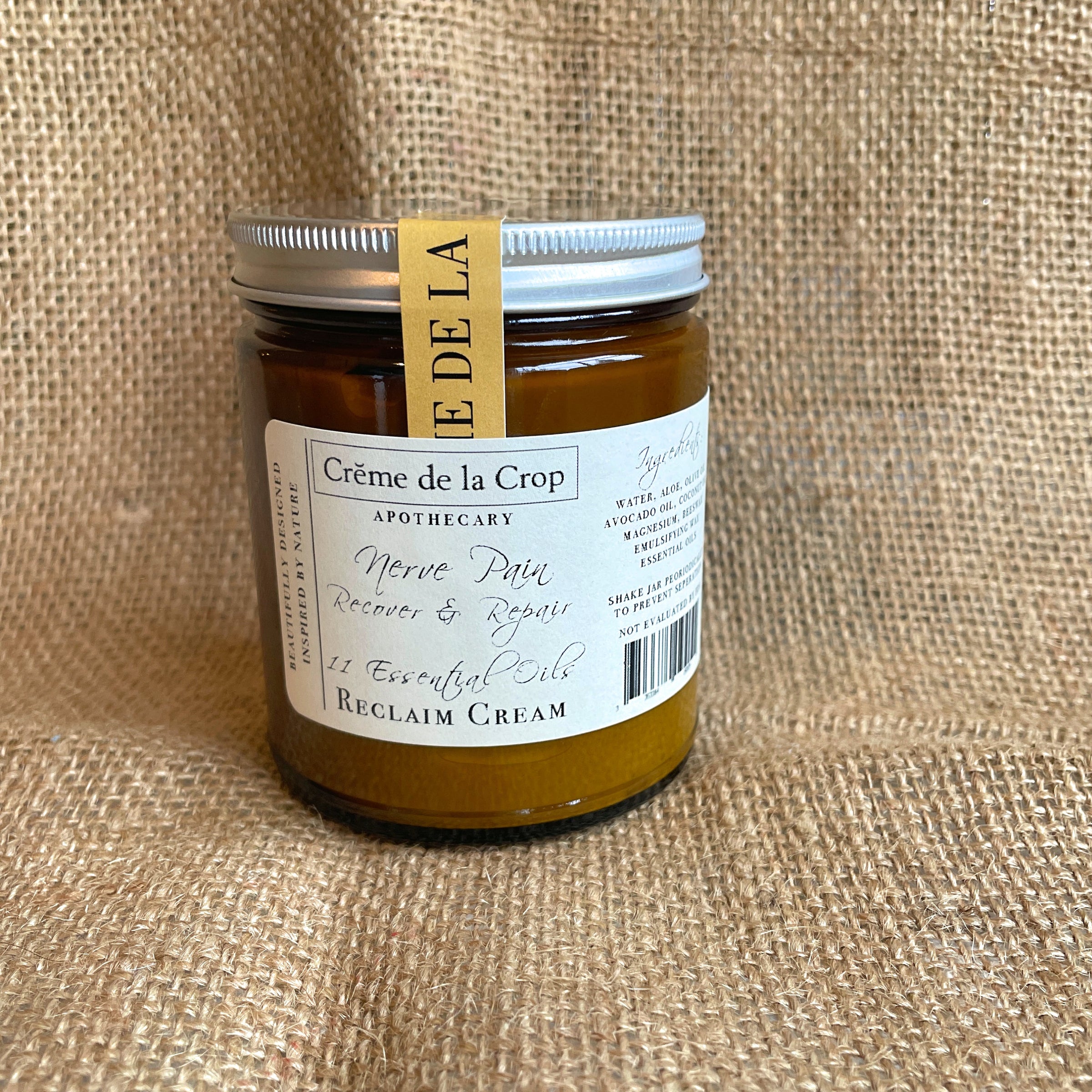 Skin Cream - "Reclaim," Nerve Pain Recover and Repair - BIG FRENCHIES