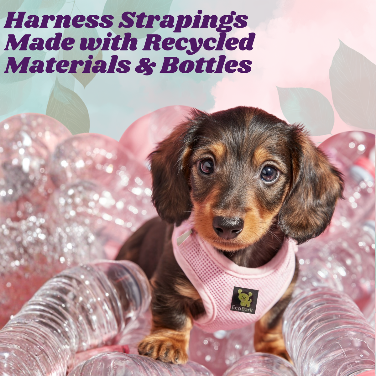 Rapid Fastener Step In Dog Harnesses - 30 Colors & Patterns / Baby Pink - BIG FRENCHIES