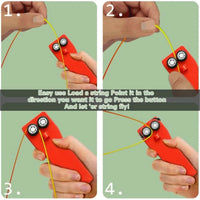 MEACAOFG FuXinWorld Lasso String Toy Lasso String Shooter Toy Lasso String Launcher Creative Handheld Cat Rop