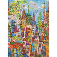 Red Arches Charming Village 1000 Piece Jigsaw Puzzle Heye - BIG FRENCHIES