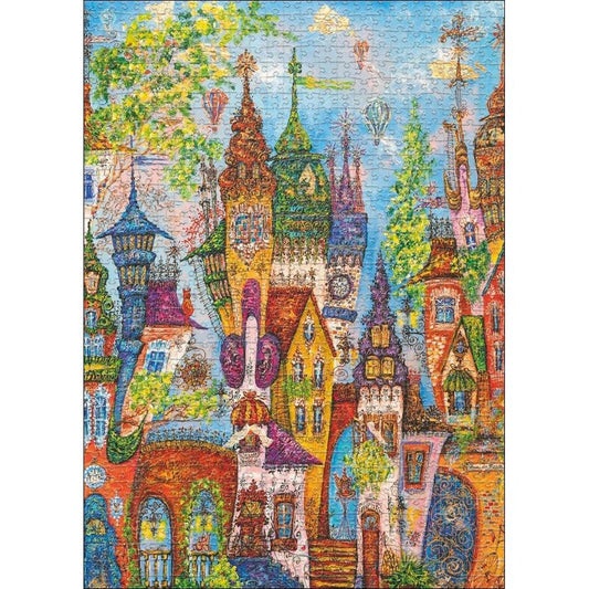Red Arches Charming Village 1000 Piece Jigsaw Puzzle Heye - BIG FRENCHIES