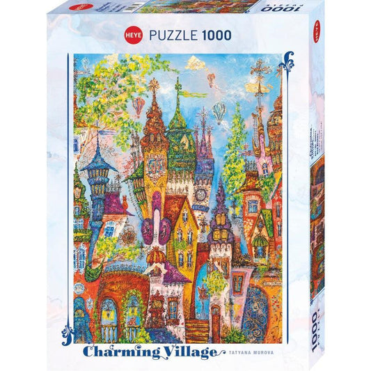 Red Arches Charming Village 1000 Piece Jigsaw Puzzle Heye - BIG FRENCHIES