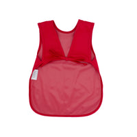 Solid Candy Apple Red Minimalist Bapron - BIG FRENCHIES