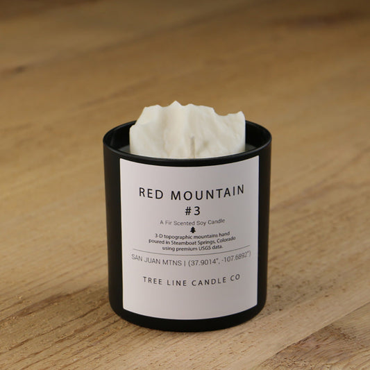 Red Mountain #3 Candle - BIG FRENCHIES