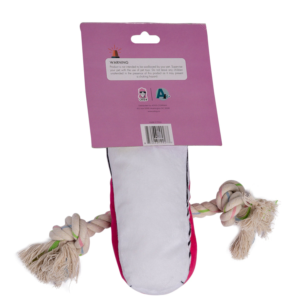 Squeaky Comfort Plush Sneaker Dog Toy – with Treat Compartment, Safe & Durable – Pink - BIG FRENCHIES