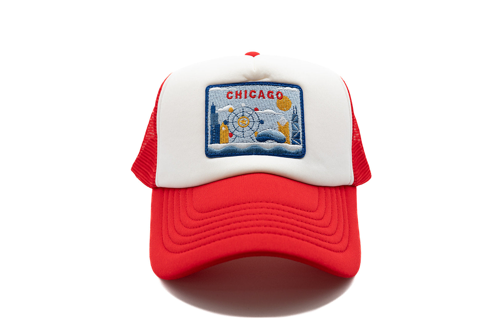 Chicago Postcard Trucker Hat - BIG FRENCHIES