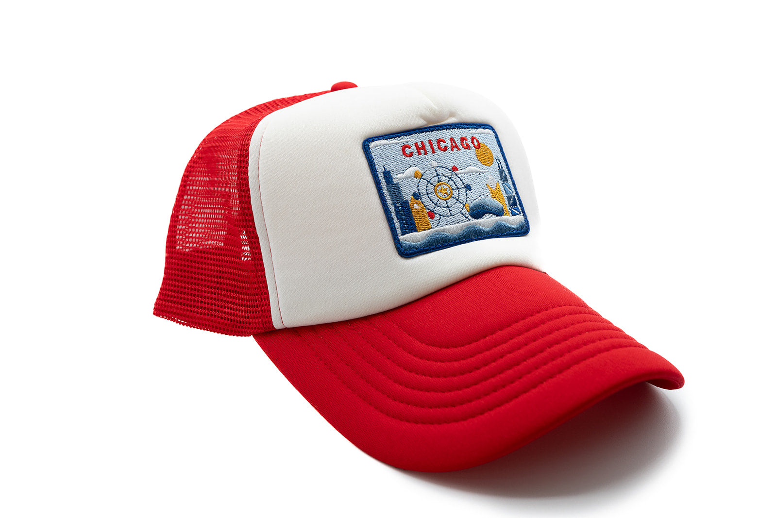 Chicago Postcard Trucker Hat - BIG FRENCHIES