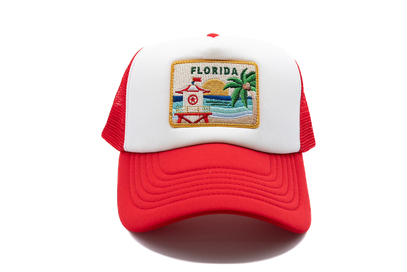 Florida Postcard Trucker Hat - BIG FRENCHIES