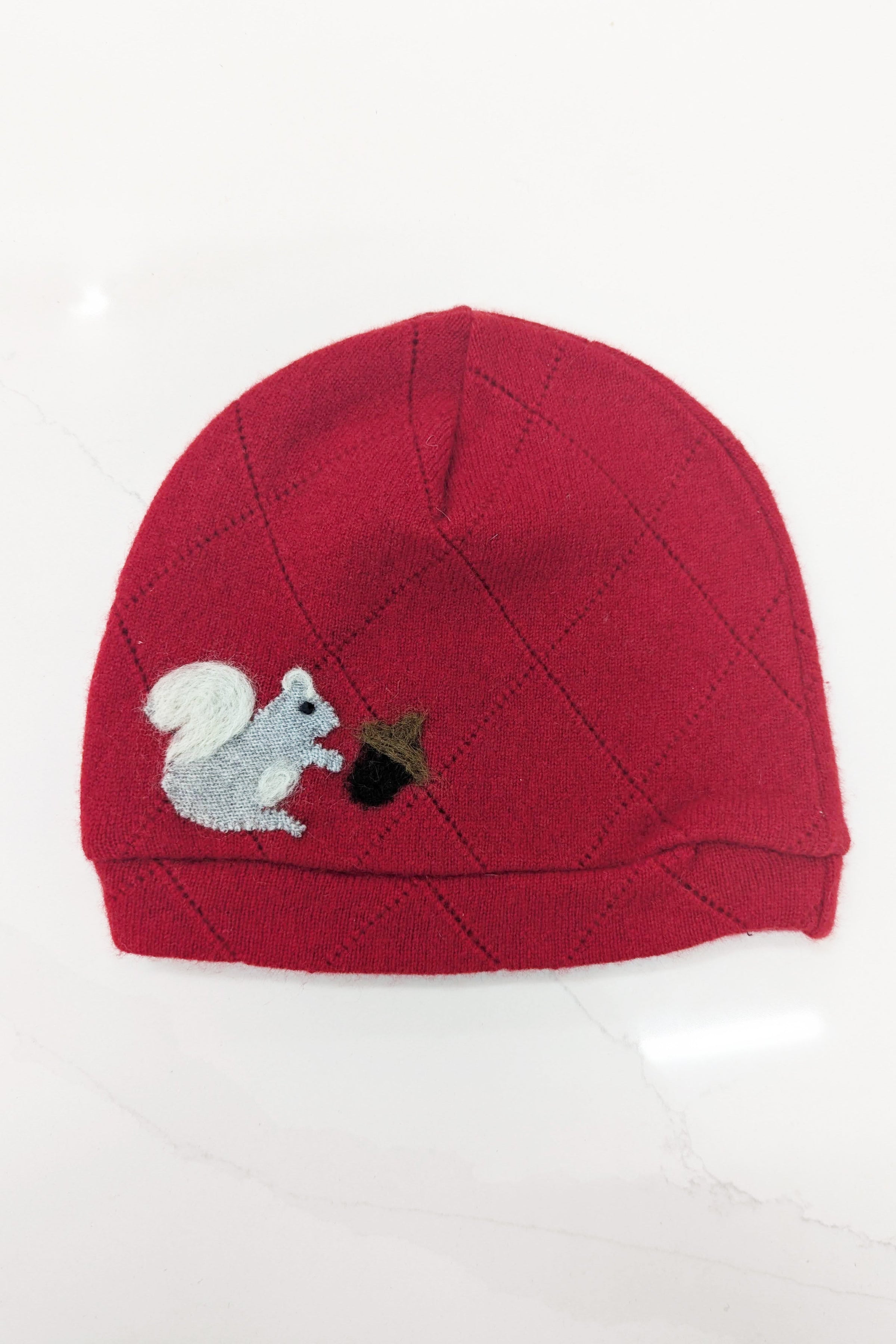 Squirrel Cashmere Hat - Child - BIG FRENCHIES