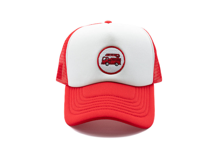 Firetruck Patch Trucker Hat - BIG FRENCHIES