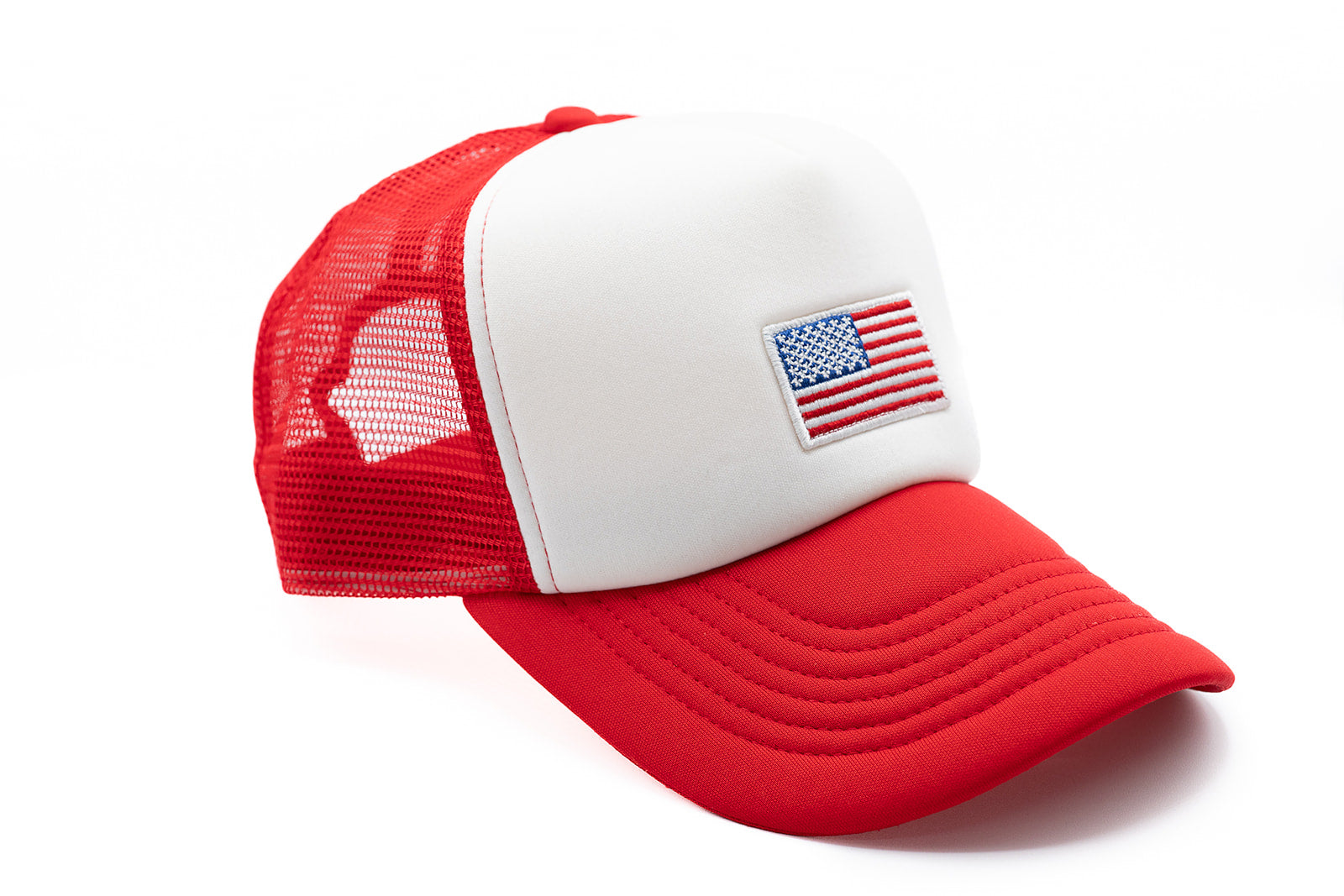 Flag Patch Trucker Hat - BIG FRENCHIES