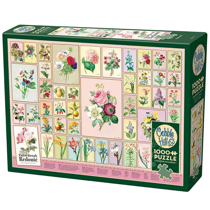 Redouté 1000 Piece Jigsaw Puzzle Cobble Hill - BIG FRENCHIES