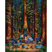 Redwood National Park 210 Piece Jigsaw Puzzle Dowdle - BIG FRENCHIES